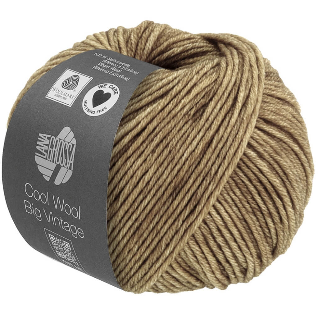 Lana Grossa 7182 - Sandbeige Lana Grossa Cool Wool Big Vintage Lieblingsgarn