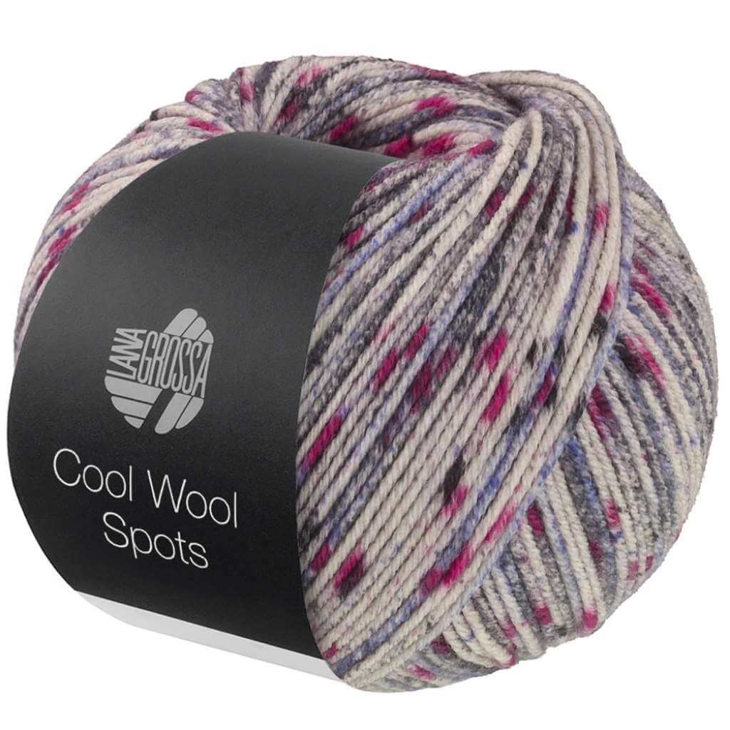 Lana Grossa 5009 - Creme/Rosa/Türkis/Blau/Lila Lana Grossa Cool Wool Spots Lieblingsgarn