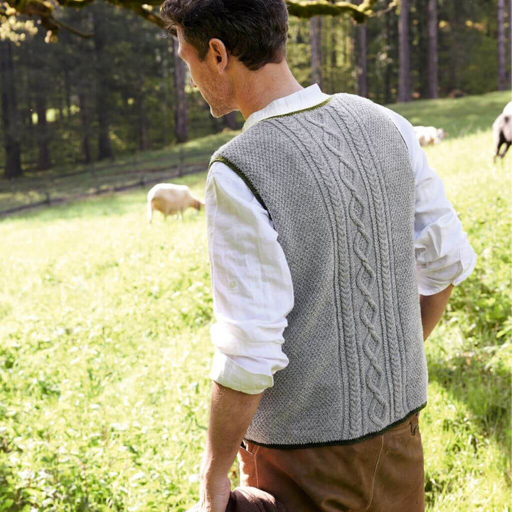 Lana Grossa Cool Wool Weste - Lana Grossa Trachten 08 Modell 24 (PDF) Lieblingsgarn