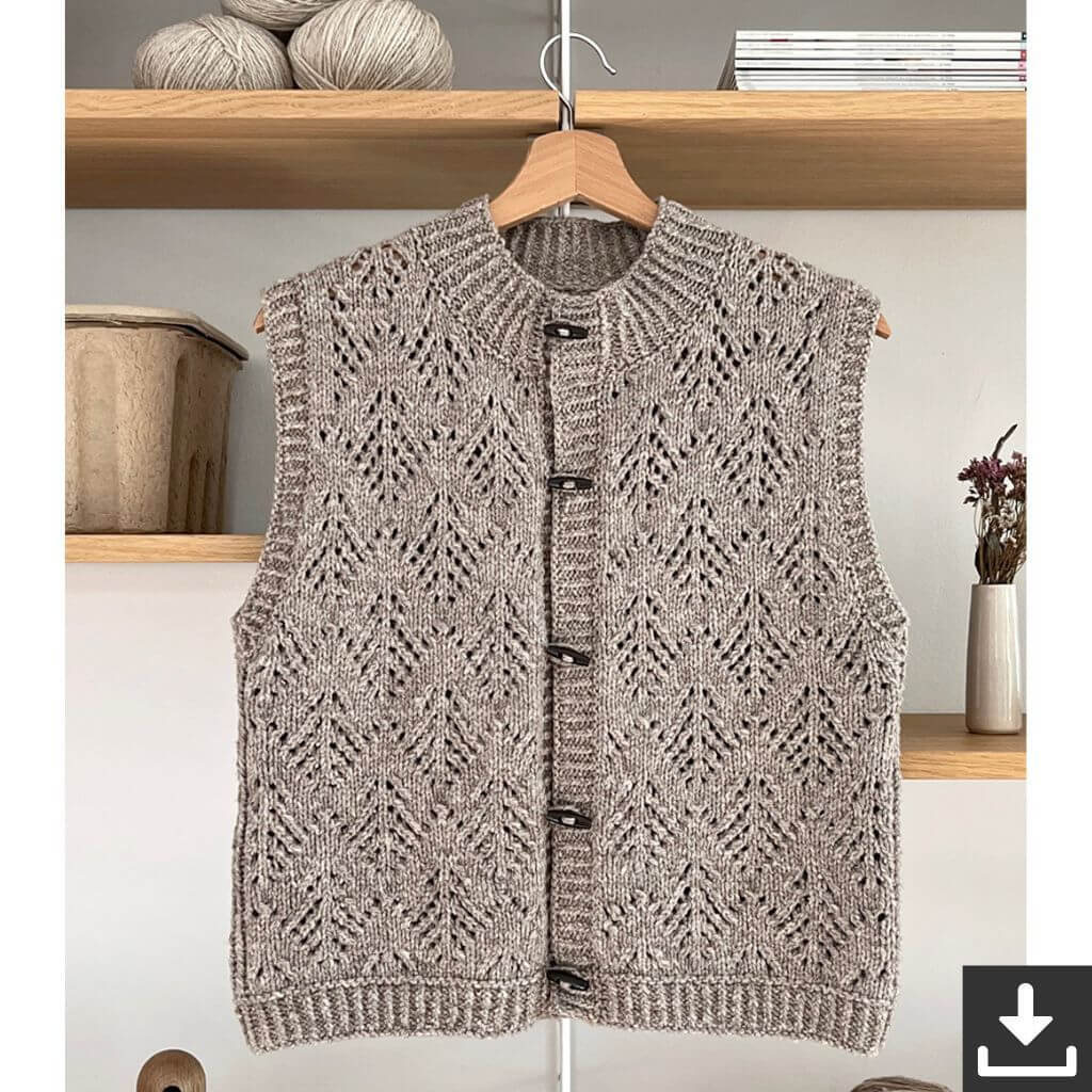 Knitting For Else Cosy Hey Ho Vest Strickanleitung - Knitting For Else (PDF) bei bei bei bei bei bei bei bei Lieblingsgarn