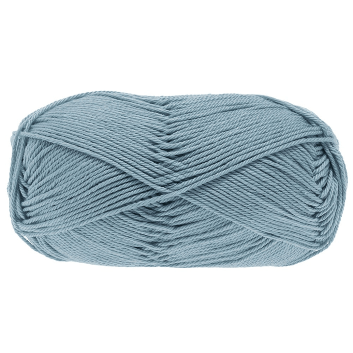 Lana Grossa Cotone, Farbe 89 Blaugrau – Baumwolle bei Lieblingsgarn