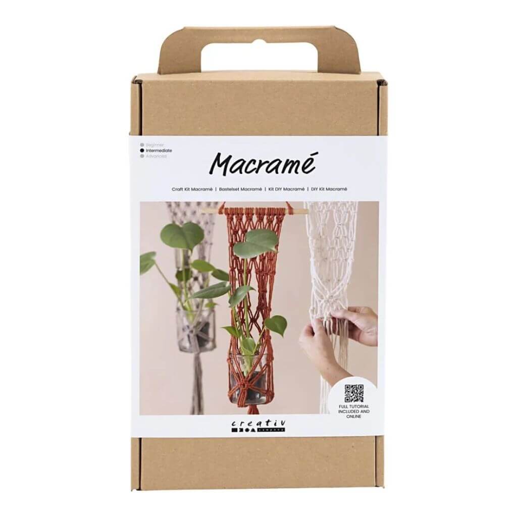 Creativ Company Bastelset Makramee Blumenampel bei bei bei bei bei bei bei bei bei bei bei bei bei Lieblingsgarn