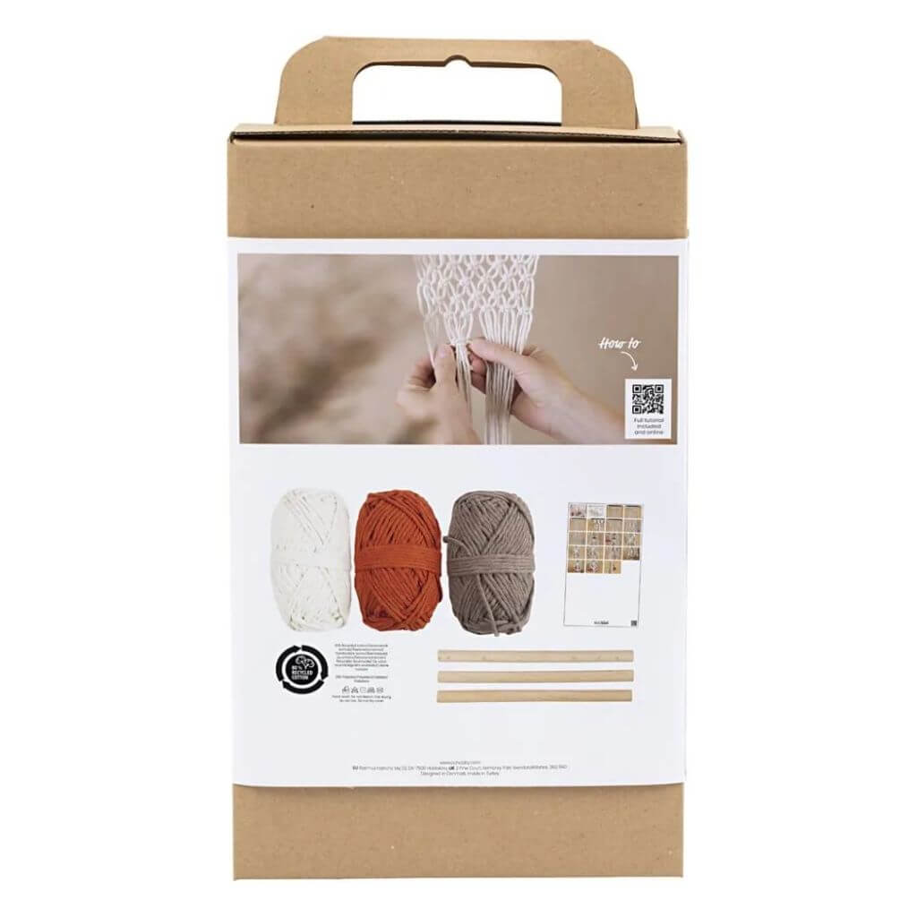 Creativ Company Bastelset Makramee Blumenampel bei bei bei bei bei bei bei bei bei bei bei bei bei Lieblingsgarn