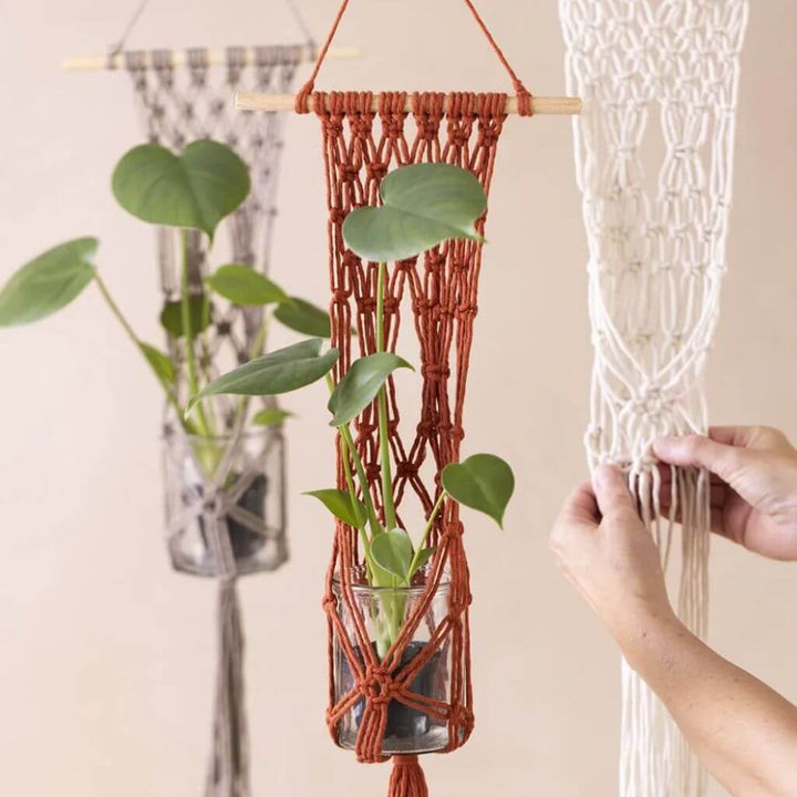 Creativ Company Bastelset Makramee Blumenampel bei bei bei bei bei bei bei bei bei bei bei bei bei Lieblingsgarn