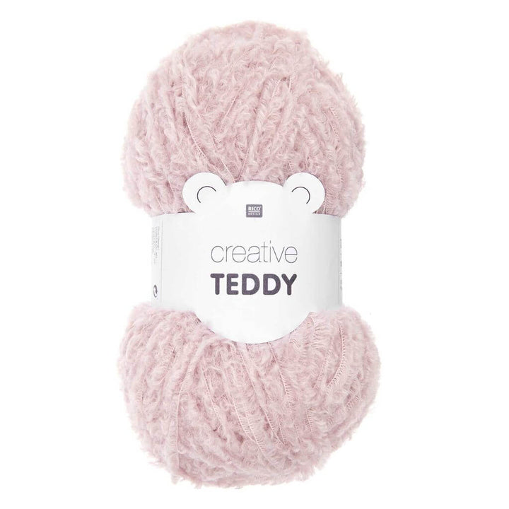 Rico Design Creative Teddy, Farbe 002 Rosa – Synthetik bei Lieblingsgarn