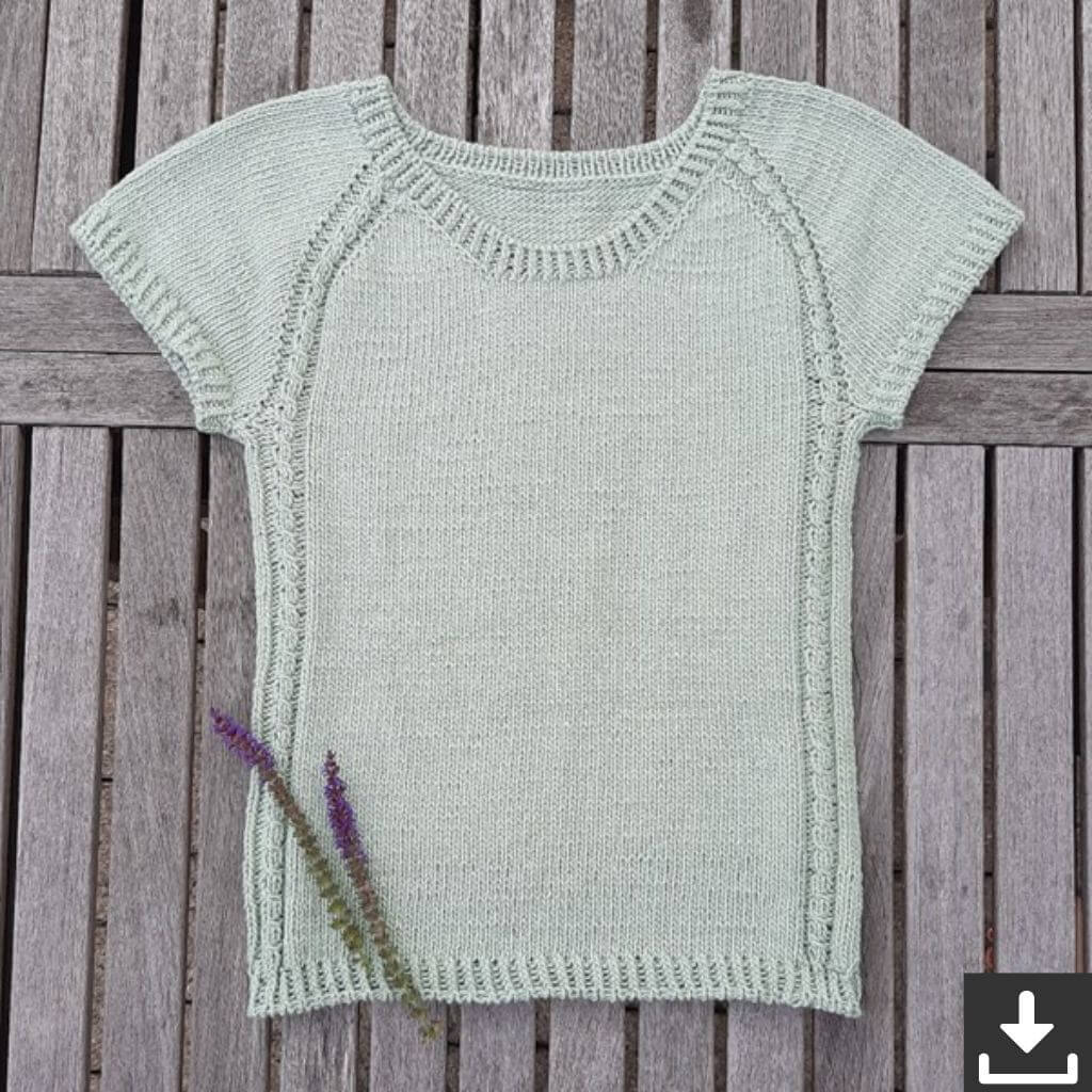 Nadelmelodie Shirt Curly Tee Strickanleitung - Nadelmelodie (PDF) bei bei bei bei bei bei bei bei bei bei Lieblingsgarn