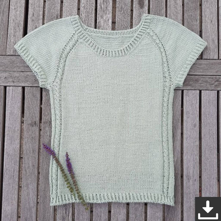 Nadelmelodie Shirt Curly Tee Strickanleitung - Nadelmelodie (PDF) bei bei bei bei bei bei bei bei bei bei Lieblingsgarn
