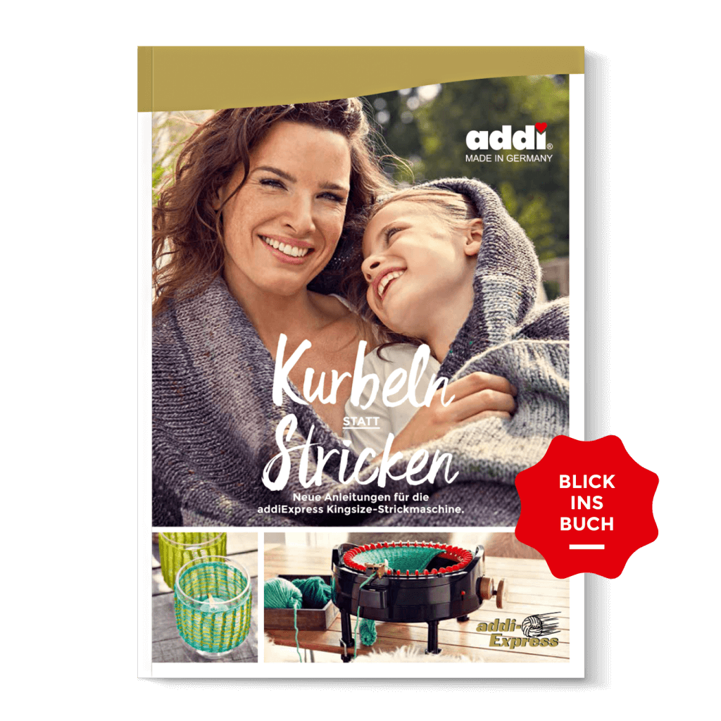 Addi addiExpress Kingsize Buch Kurbeln statt stricken - 895-0 Lieblingsgarn