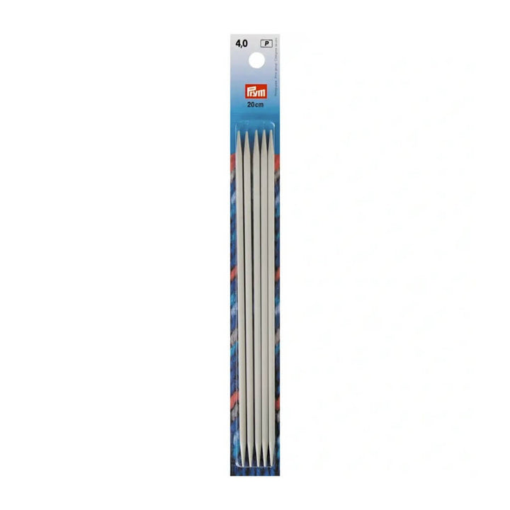 Prym 20 cm / 4 Prym Strumpfstricknadeln ALU 10 - 40 cm Lieblingsgarn