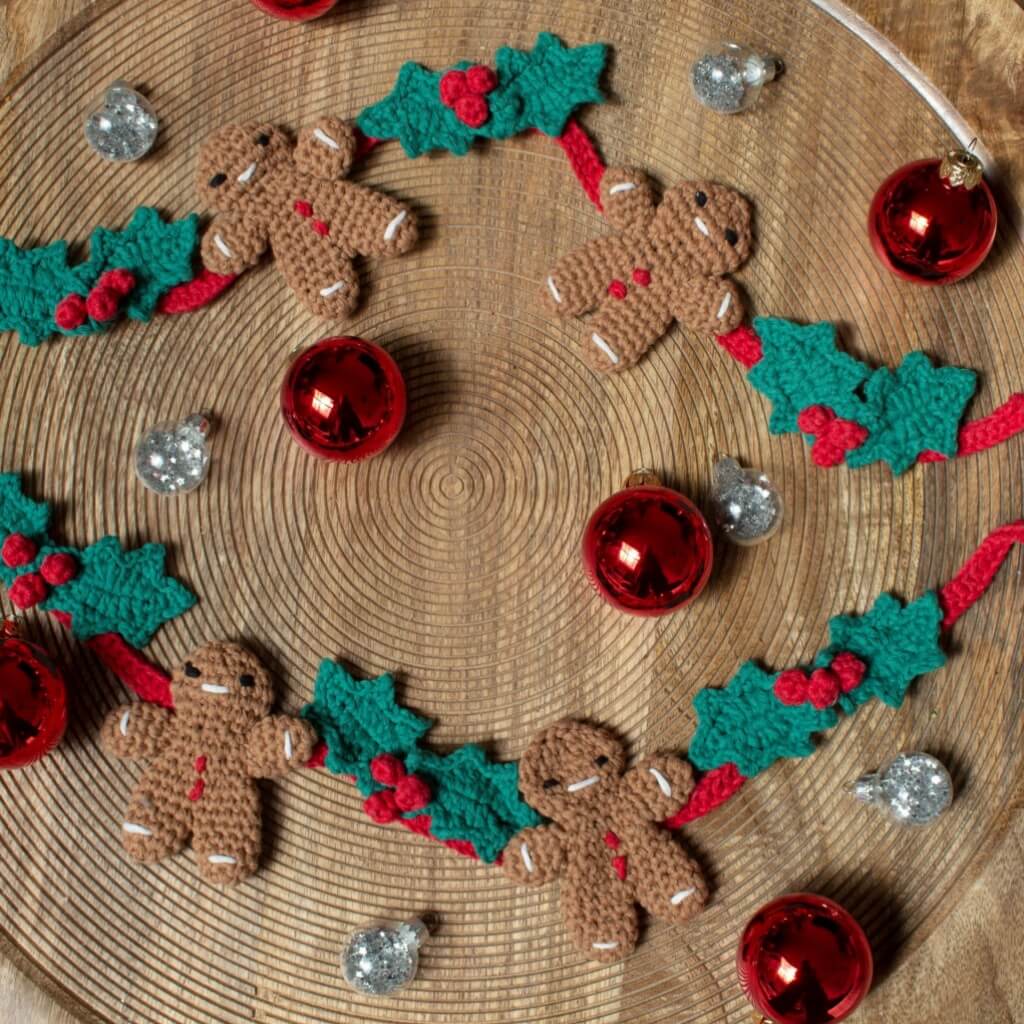 Hoooked Weihnachtsgirlande Häkelset - Hoooked bei bei bei bei bei bei bei bei bei bei Lieblingsgarn