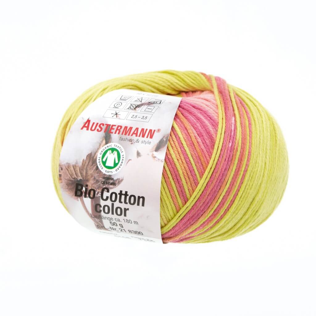 Austermann Austermann Bio Cotton Color 50g Lieblingsgarn