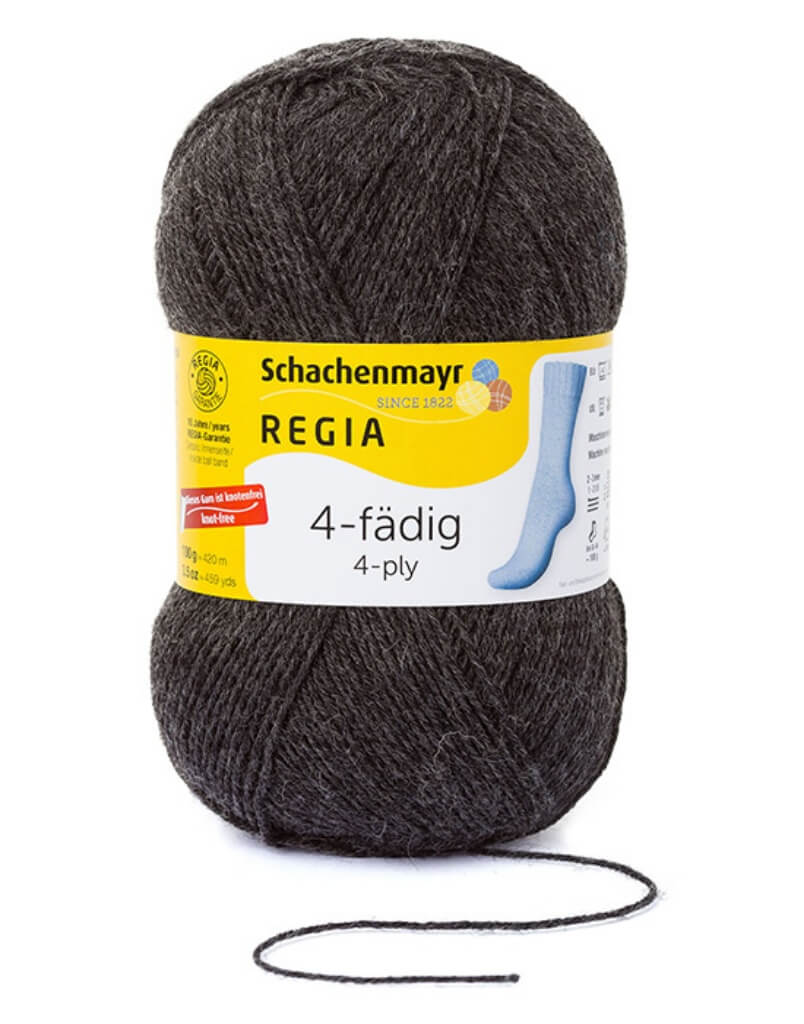 Schachenmayr Regia 4-fädig Uni 100 Gramm – Produktansicht, Polyamid und Schurwolle bei bei bei bei bei bei Lieblingsgarn