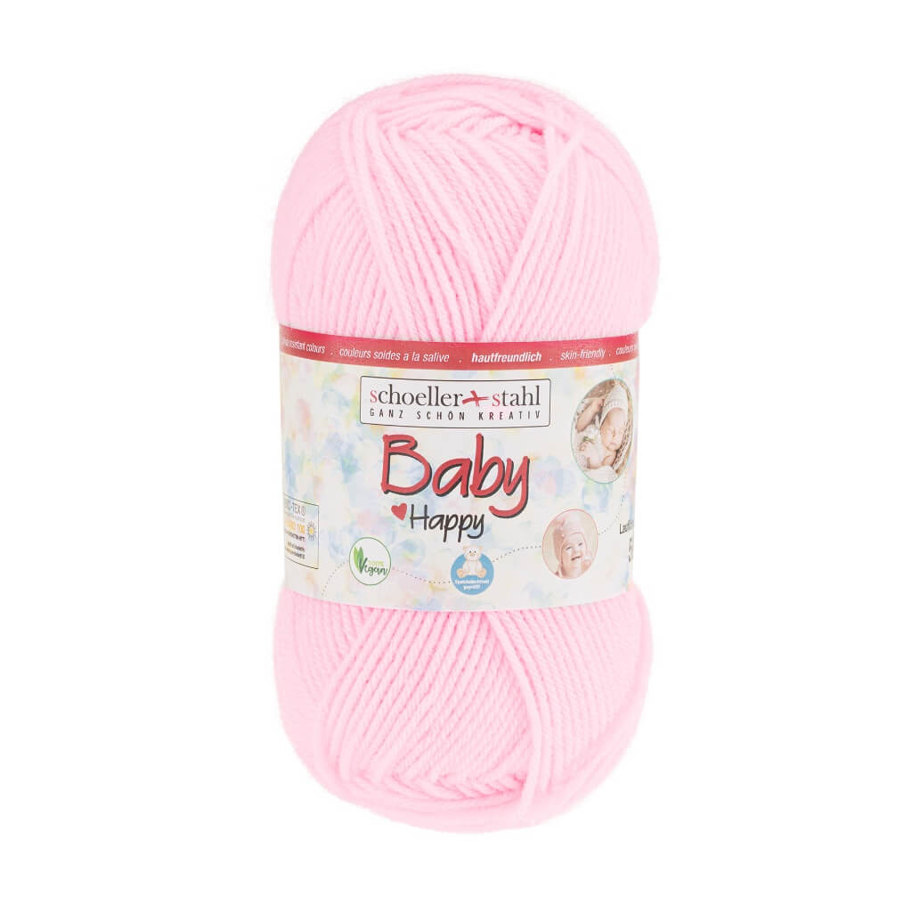 Schoeller + Stahl Schoeller+Stahl Baby Happy 50g, Farbe 2 Rose – Polyacryl bei Lieblingsgarn