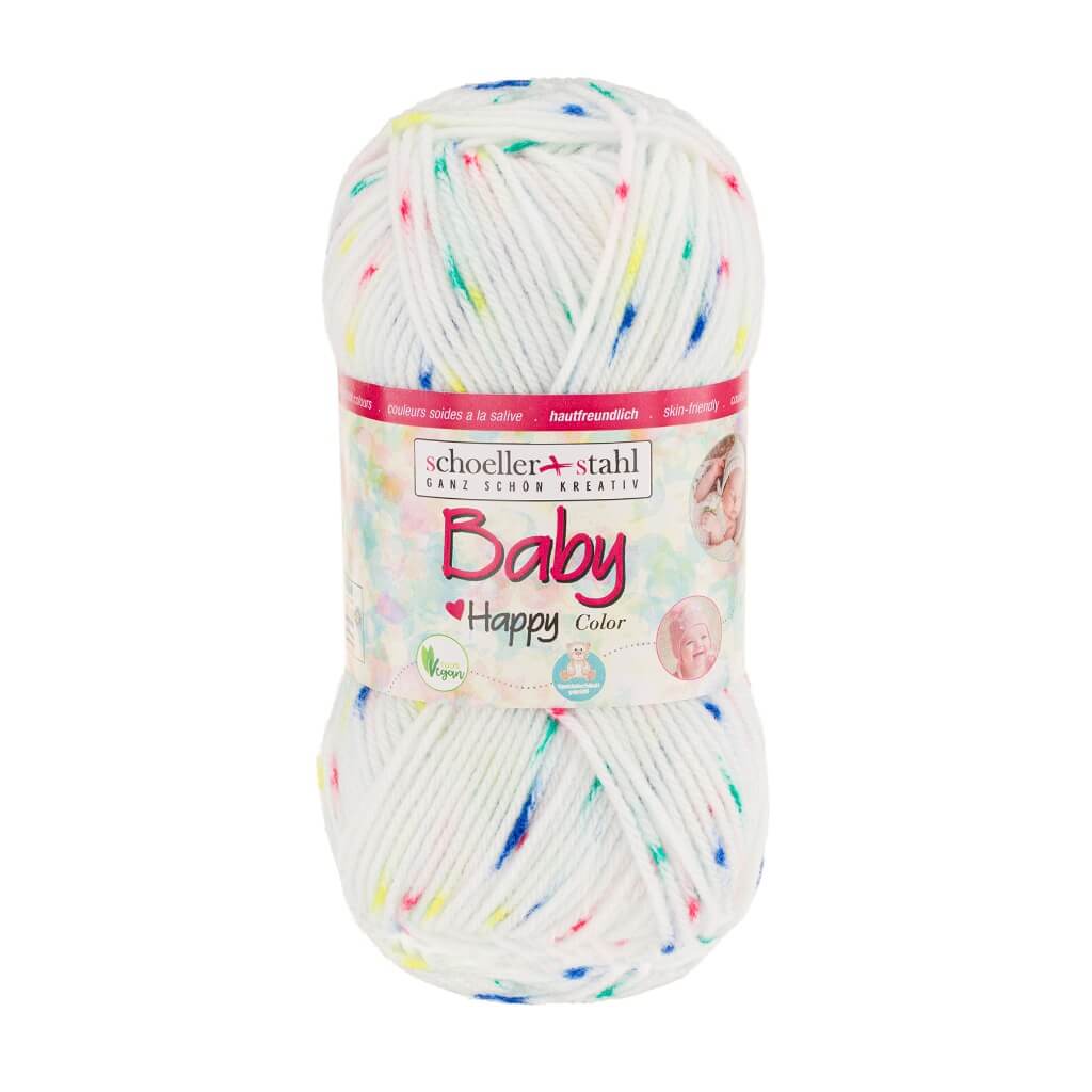 Schoeller + Stahl Schoeller+Stahl Baby Happy Color 50g, Farbe 101 Daisy – Polyacryl bei Lieblingsgarn