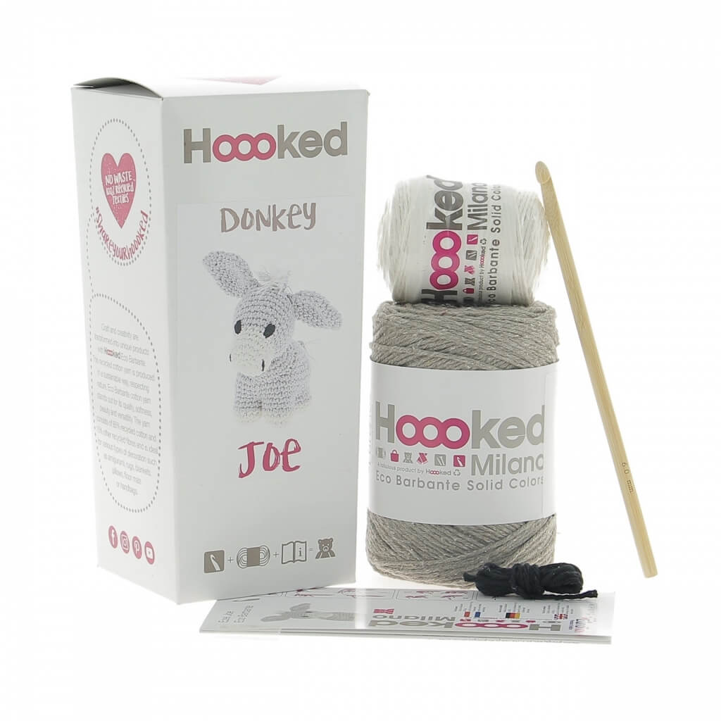 Hoooked Amigurumi Esel Joe Häkelset - Hoooked bei bei bei bei bei bei bei bei bei bei bei bei bei bei bei bei Lieblingsgarn