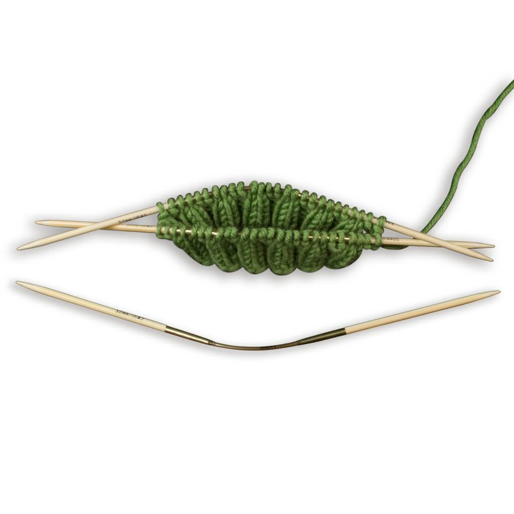 addiCraSyTrio Bamboo Rundstricknadel 24 cm - 560-2