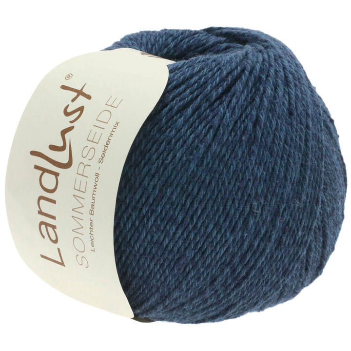 Lana Grossa 09 - Schwarzblau Lana Grossa Landlust Sommerseide Lieblingsgarn