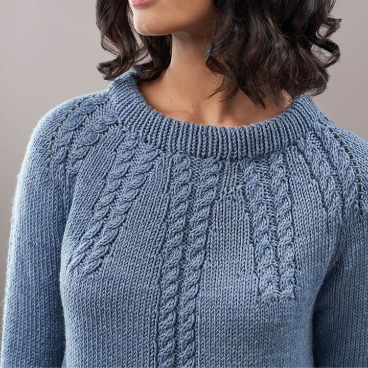 Schachenmayr Pattern Damen Pullover Maarja Strickset - Schachenmayr (PDF) bei bei bei bei bei bei bei bei bei Lieblingsgarn