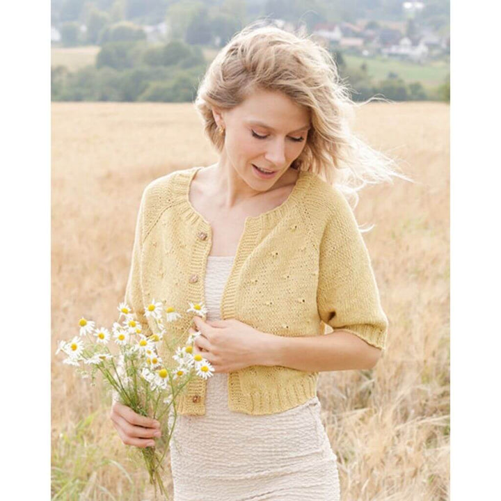 Drops Design Pattern Dandelion Heart Cardigan Strickanleitung - Drops (PDF) Lieblingsgarn