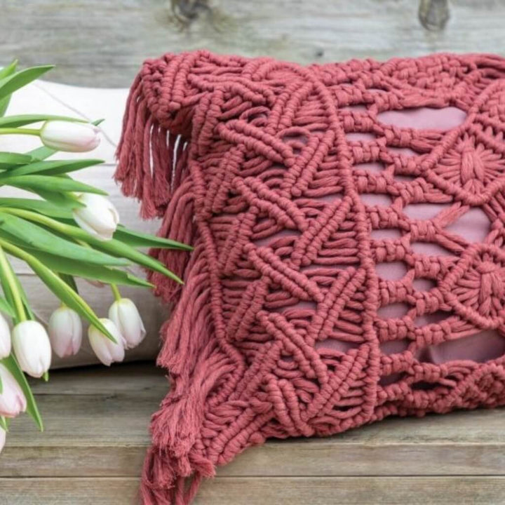 Durable Pattern Daring Diamonds Kissen Durable Rope (PDF) bei bei bei bei bei bei bei bei bei bei bei bei bei Lieblingsgarn