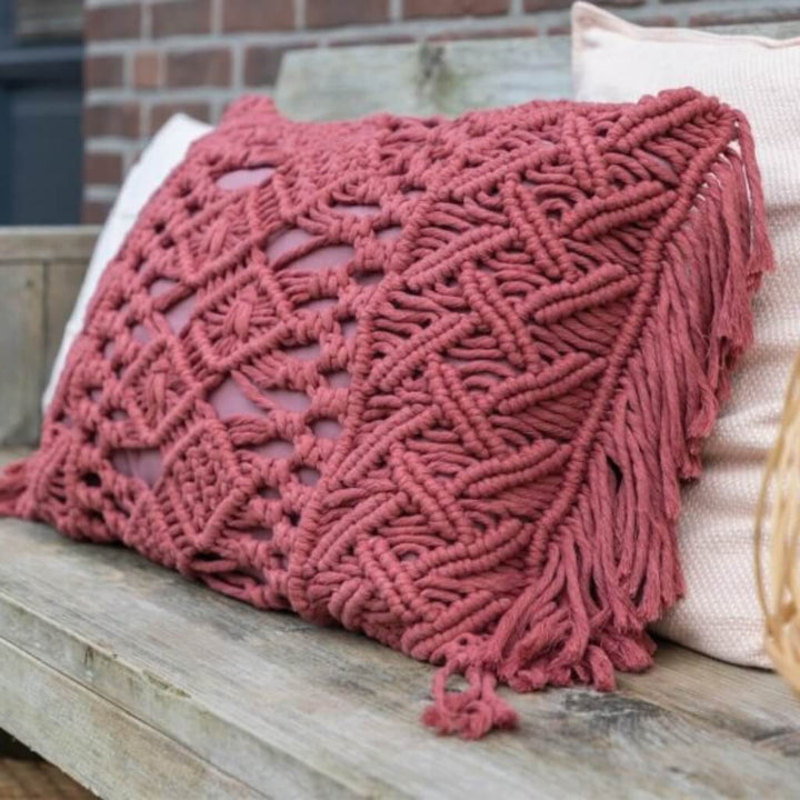 Durable Pattern Daring Diamonds Kissen Durable Rope (PDF) bei bei bei bei bei bei bei bei bei bei bei bei bei Lieblingsgarn