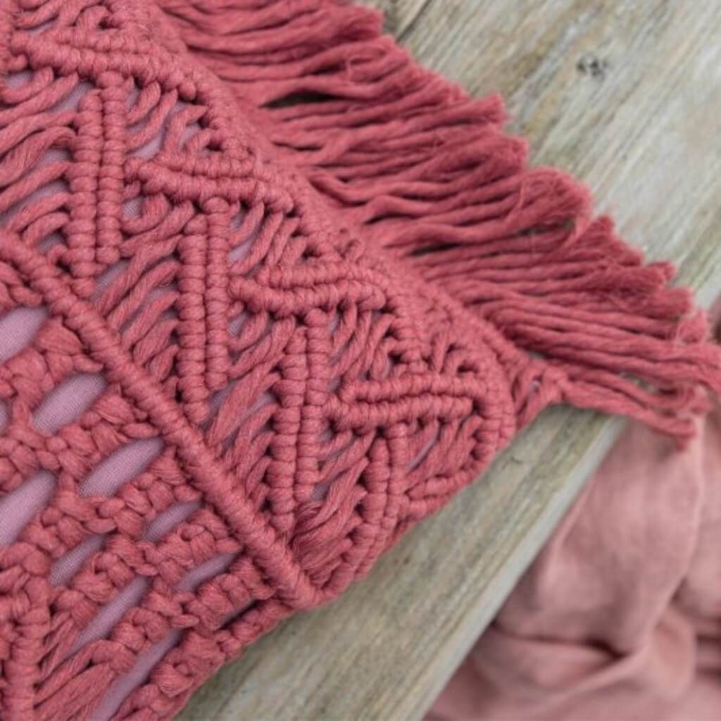 Durable Pattern Daring Diamonds Kissen Durable Rope (PDF) bei bei bei bei bei bei bei bei bei bei bei bei bei Lieblingsgarn