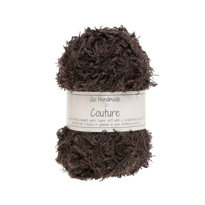 Go Handmade Dark Brown Go handmade Yarn Couture 50g Lieblingsgarn