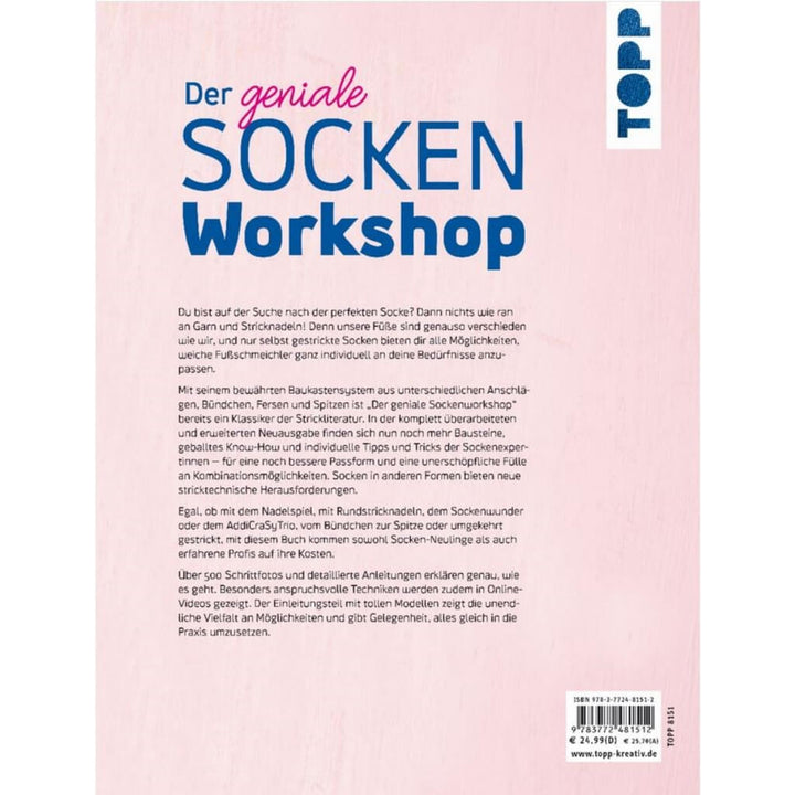 Topp TOPP Der geniale Sockenworkshop Lieblingsgarn