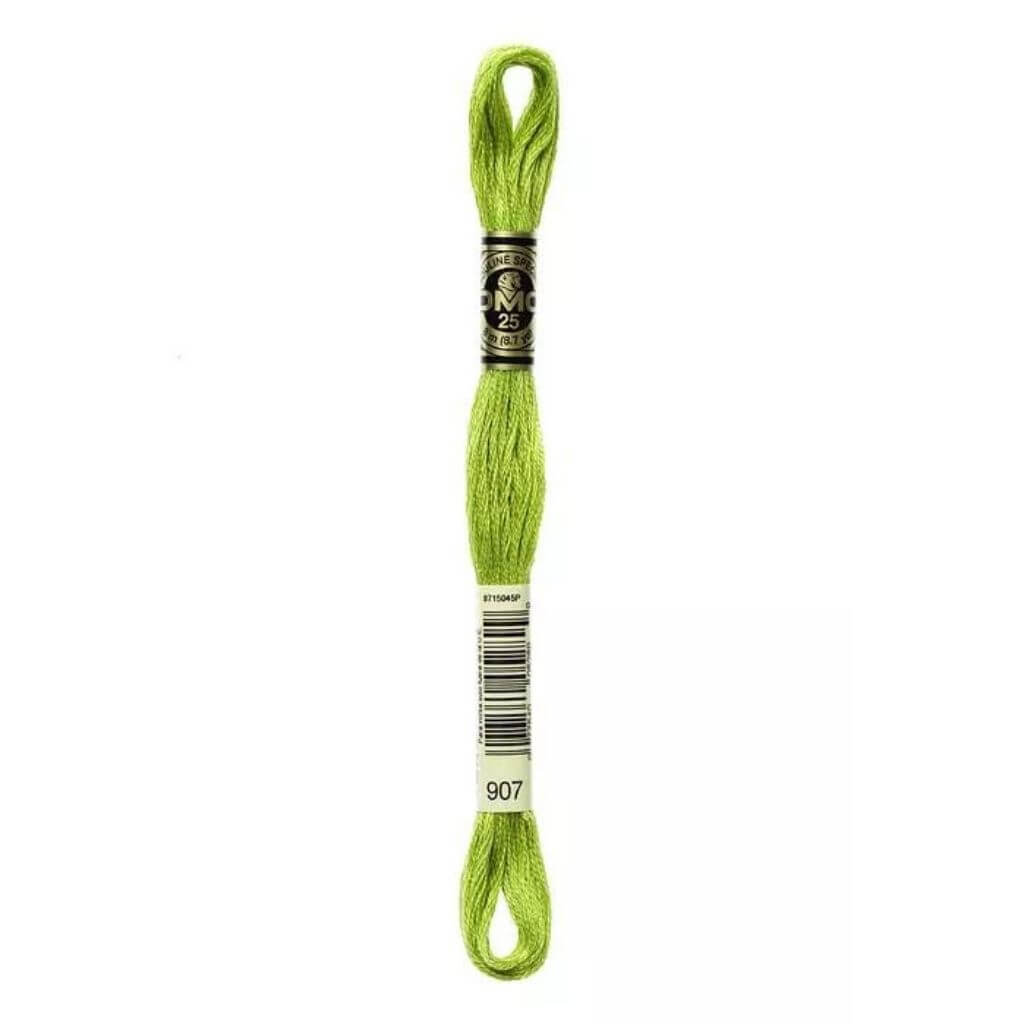 DMC Mouliné Spécial, Farbe 907 Granny Smith – Baumwolle bei Lieblingsgarn