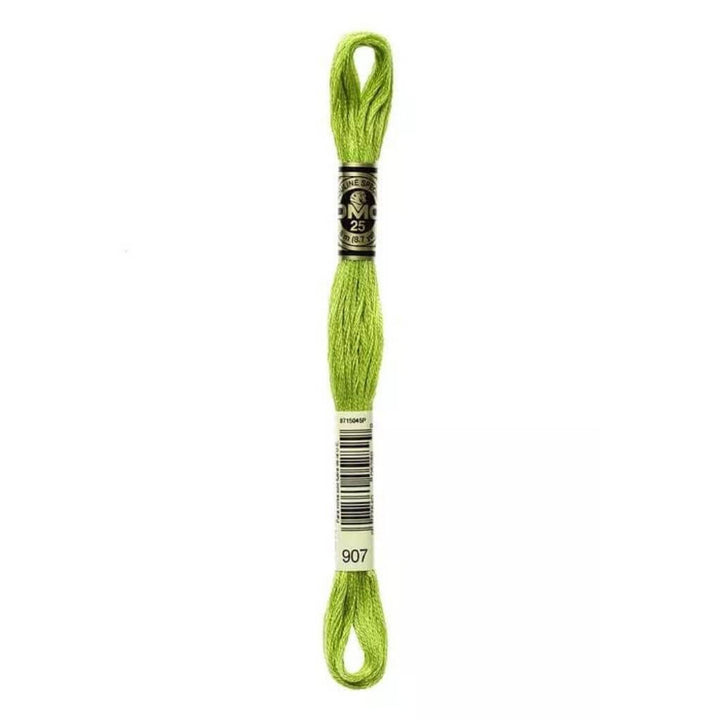 DMC Mouliné Spécial, Farbe 907 Granny Smith – Baumwolle bei Lieblingsgarn