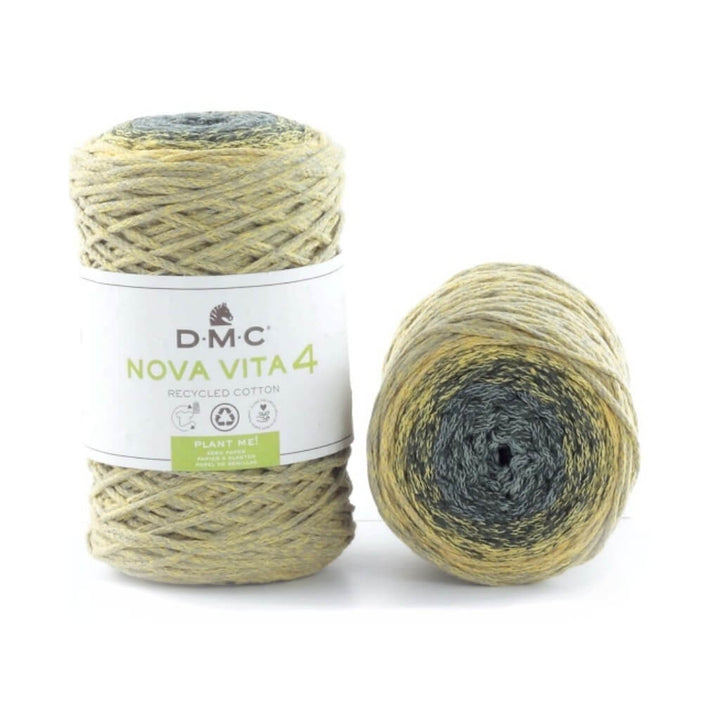 DMC 108 - Olive DMC Nova Vita 4 Color - recyceltes Baumwollgarn Lieblingsgarn