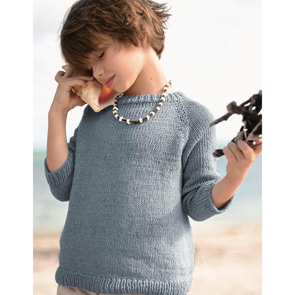 Raglan-Pullover für Kinder Strickanleitung - Sandnes Garn / Olaug Beate Bjelland (PDF) bei bei bei bei bei Lieblingsgarn