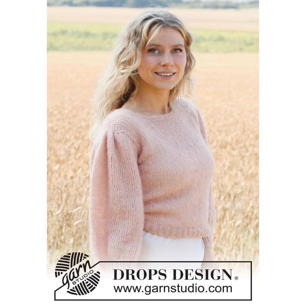 Peaches and Cream Pullover Strickanleitung - Drops Design (PDF) bei bei bei bei bei bei bei bei bei bei bei Lieblingsgarn