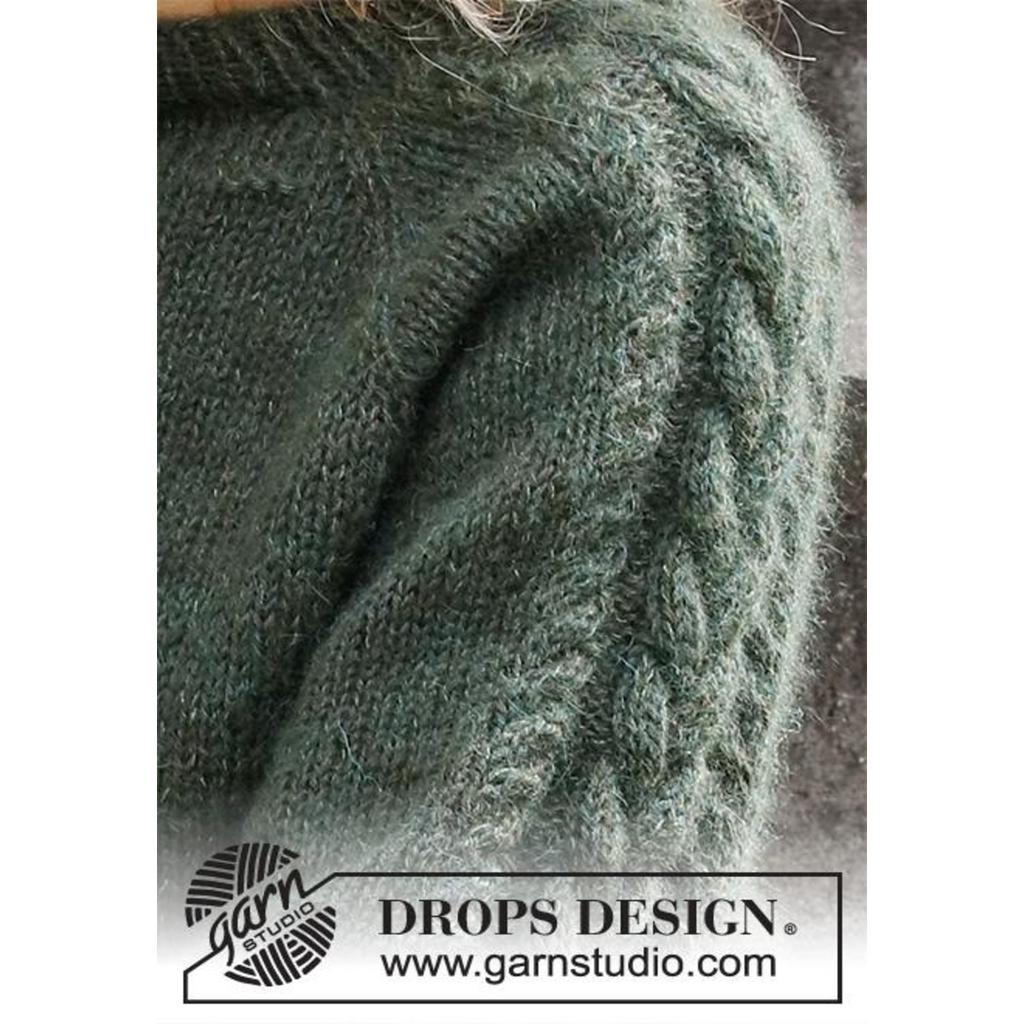 Deep Woods Sweater Strickanleitung - Drops Design (PDF) bei bei bei bei bei bei bei bei bei bei bei bei bei bei Lieblingsgarn