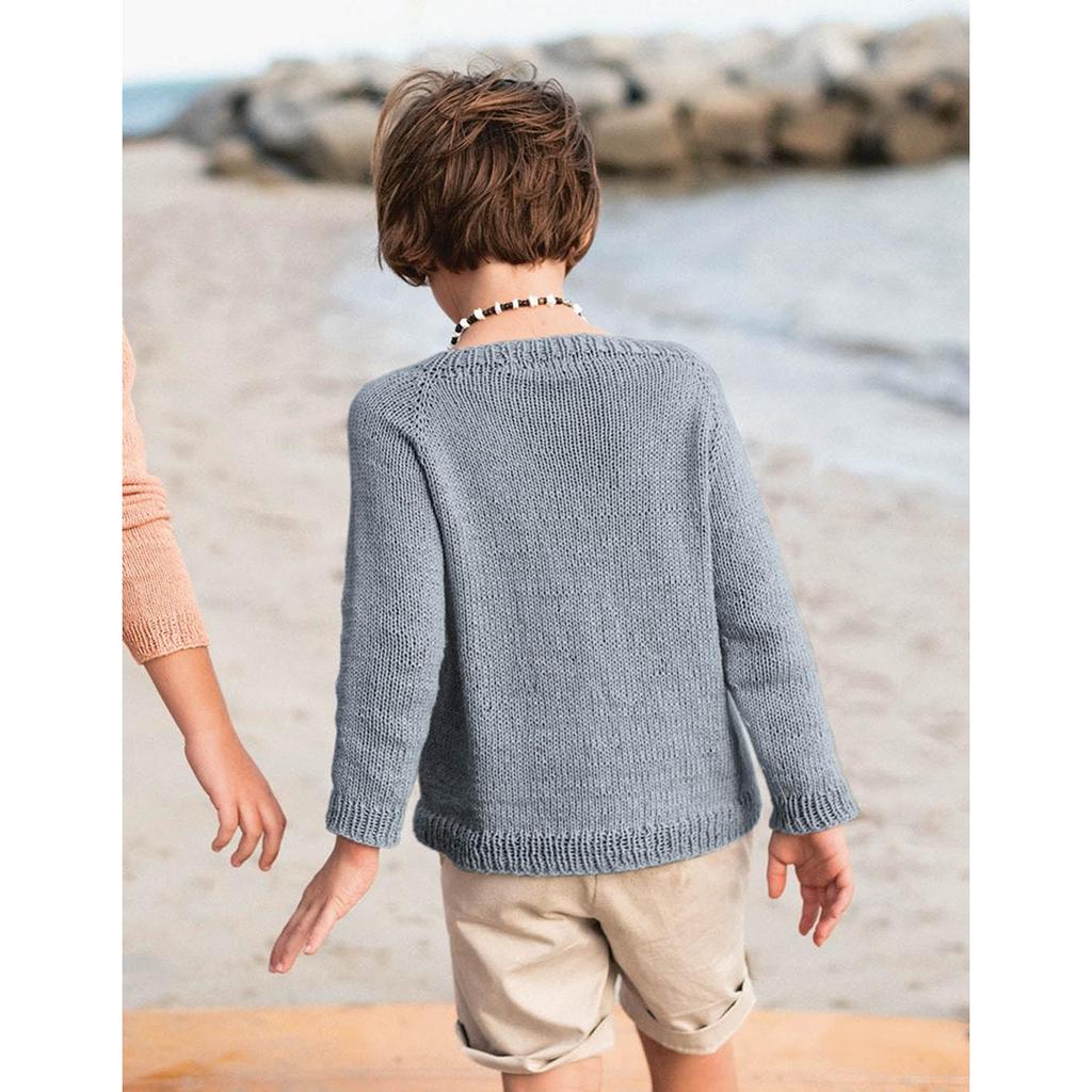 Raglan-Pullover für Kinder Strickanleitung - Sandnes Garn / Olaug Beate Bjelland (PDF) bei bei bei bei bei Lieblingsgarn