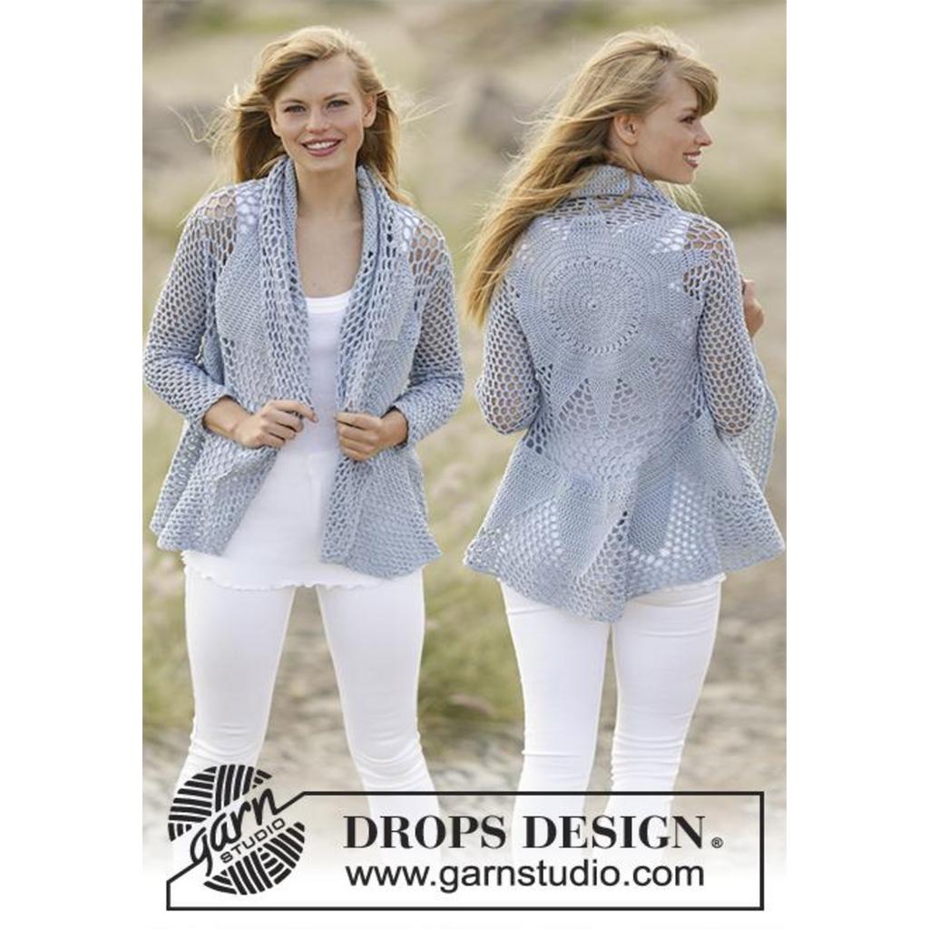 Endless Love Kreisjacke Häkelanleitung - Drops Design (PDF) bei bei bei bei bei bei bei bei bei bei bei bei Lieblingsgarn