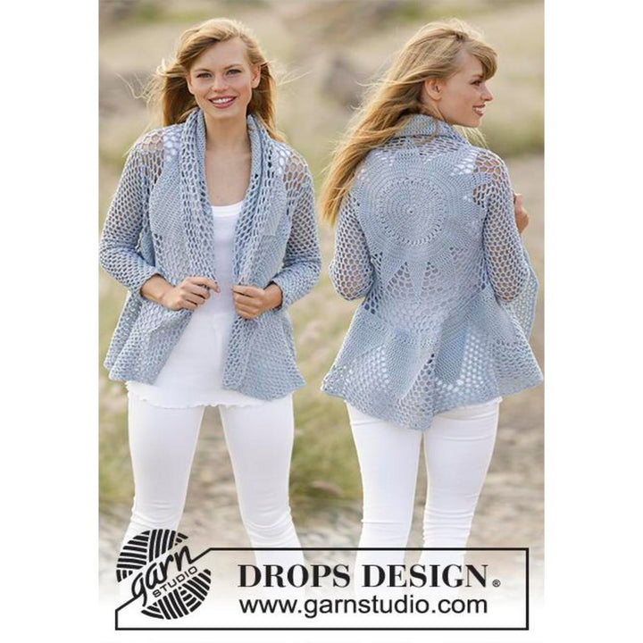 Endless Love Kreisjacke Häkelanleitung - Drops Design (PDF) bei bei bei bei bei bei bei bei bei bei bei bei Lieblingsgarn