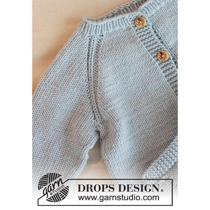 Baby Cardigan Dream in Blue Strickanleitung - Drops Design (PDF) bei bei bei bei bei bei bei bei bei bei bei Lieblingsgarn