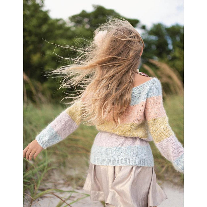 Regenbogen-Pullover Strickanleitung - Sandnes Garn / Åsa Christiansen (PDF) bei bei bei bei bei bei bei bei Lieblingsgarn