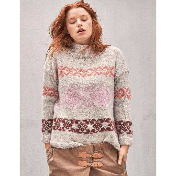Inka-Pullover Strickanleitung - Sandnes Garn / Olaug Beate Bjelland (PDF) bei bei bei bei bei bei bei bei bei Lieblingsgarn