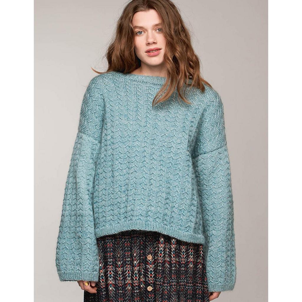 Distel Pullover Strickanleitung - Sandnes Garn / Anita Brathetland (PDF) bei bei bei bei bei bei bei bei bei Lieblingsgarn