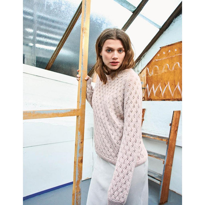 Kleeblatt-Pullover Strickanleitung - Sandnes Garn / Åsa Christiansen (PDF) bei bei bei bei bei bei bei bei bei Lieblingsgarn
