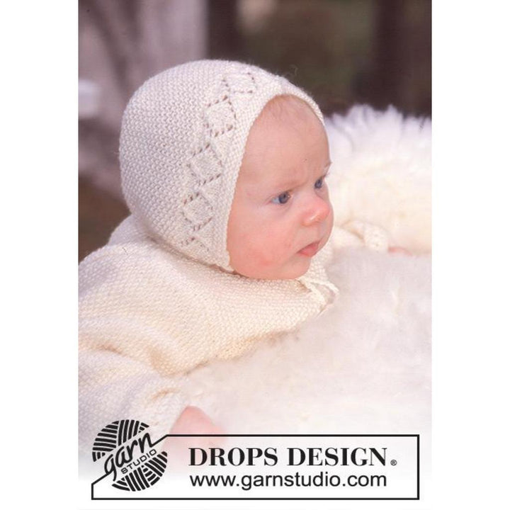 Lykkeliten Baby-Garnitur Strickanleitung - Drops Design (PDF) bei bei bei bei bei bei bei bei bei bei bei bei Lieblingsgarn
