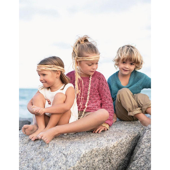 Kinder T-Shirt mit Raglanabnahmen Strickanleitung - Sandnes Garn / Anita Brathetland (PDF) bei bei bei bei bei Lieblingsgarn