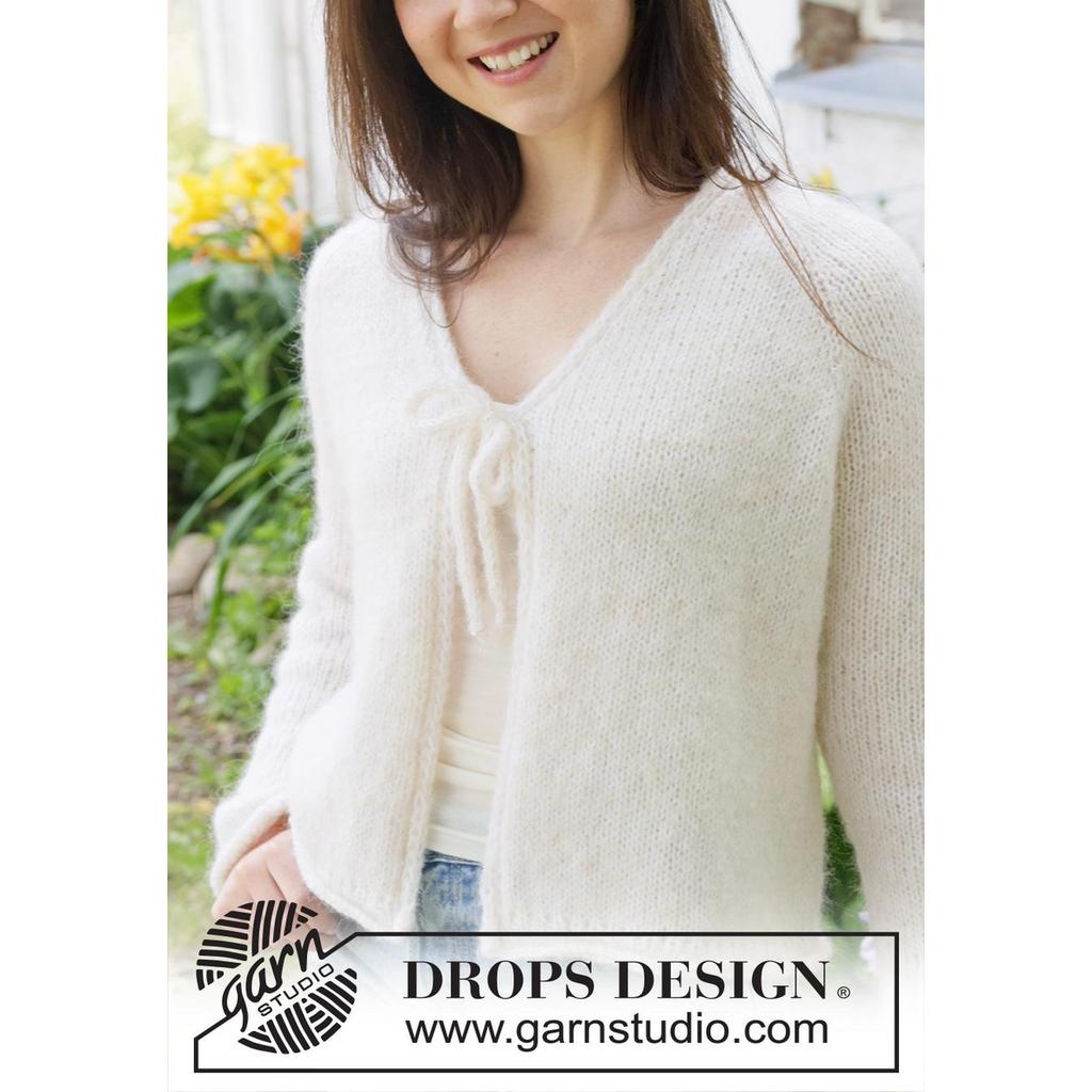 Delicate Dance Cardigan Strickanleitung - Drops Design (PDF) bei bei bei bei bei bei bei bei bei bei bei bei Lieblingsgarn