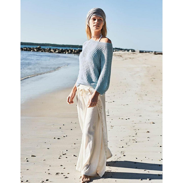 Raglan-Pullover mit ¾ Ärmeln Strickanleitung - Sandnes Garn / Olaug Beate Bjelland (PDF) bei bei bei bei bei Lieblingsgarn