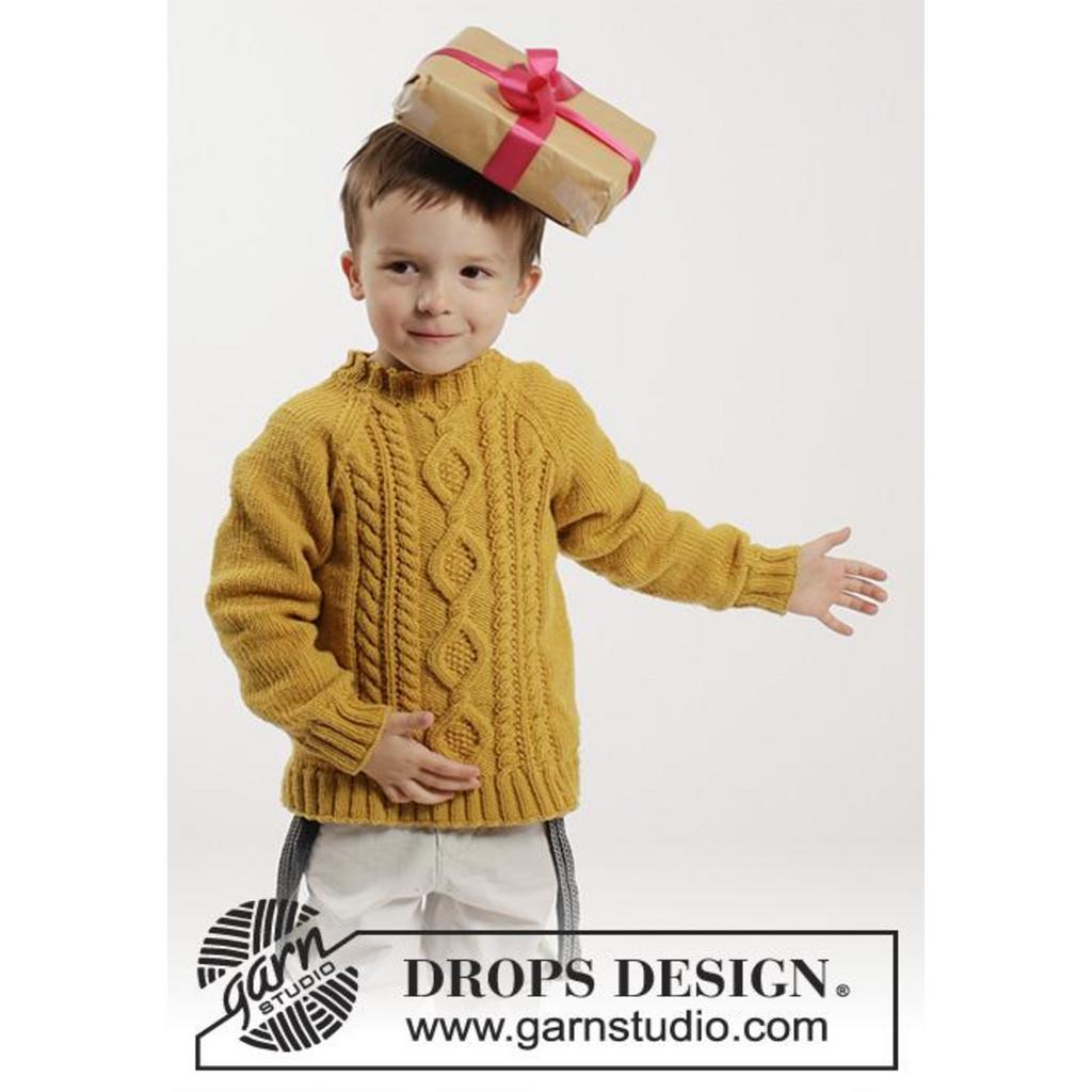 Lucky Jack Kinderpullover Strickanleitung - Drops Design (PDF) bei bei bei bei bei bei bei bei bei bei bei bei Lieblingsgarn