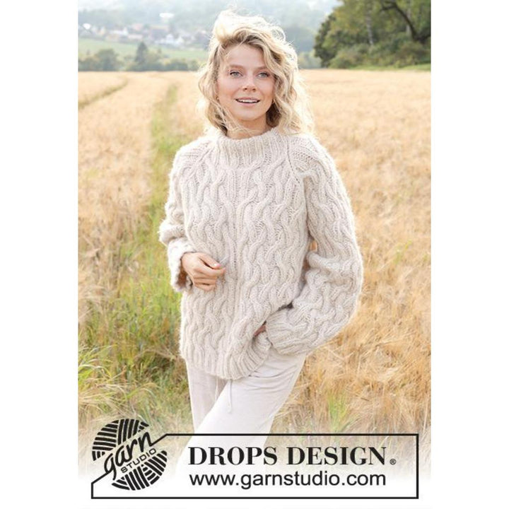 Sand Trails Pullover Strickanleitung - Drops Design (PDF) bei bei bei bei bei bei bei bei bei bei bei bei bei Lieblingsgarn