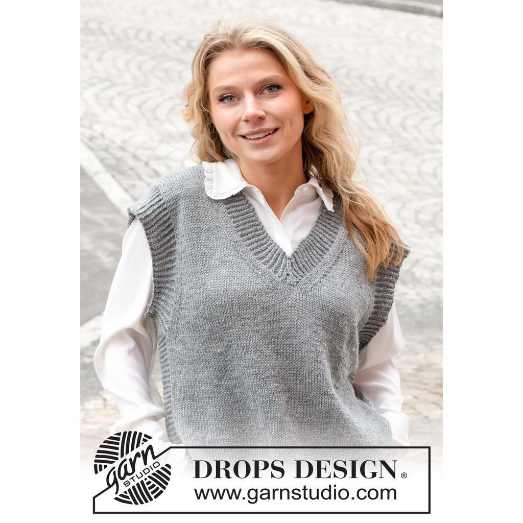 Skyscraper Vest Strickanleitung - Drops Design (PDF) bei bei bei bei bei bei bei bei bei bei bei bei bei Lieblingsgarn