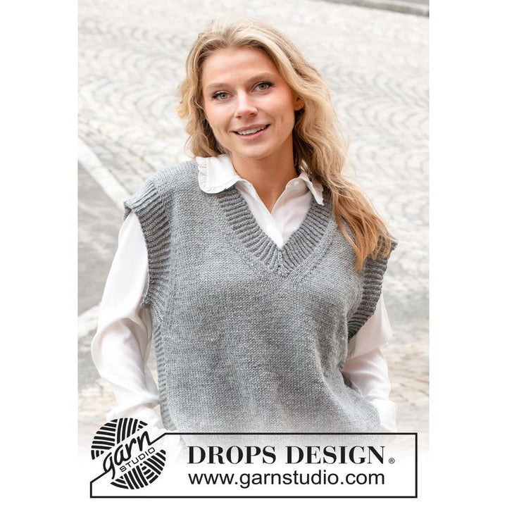 Skyscraper Vest Strickanleitung - Drops Design (PDF) bei bei bei bei bei bei bei bei bei bei bei bei bei Lieblingsgarn
